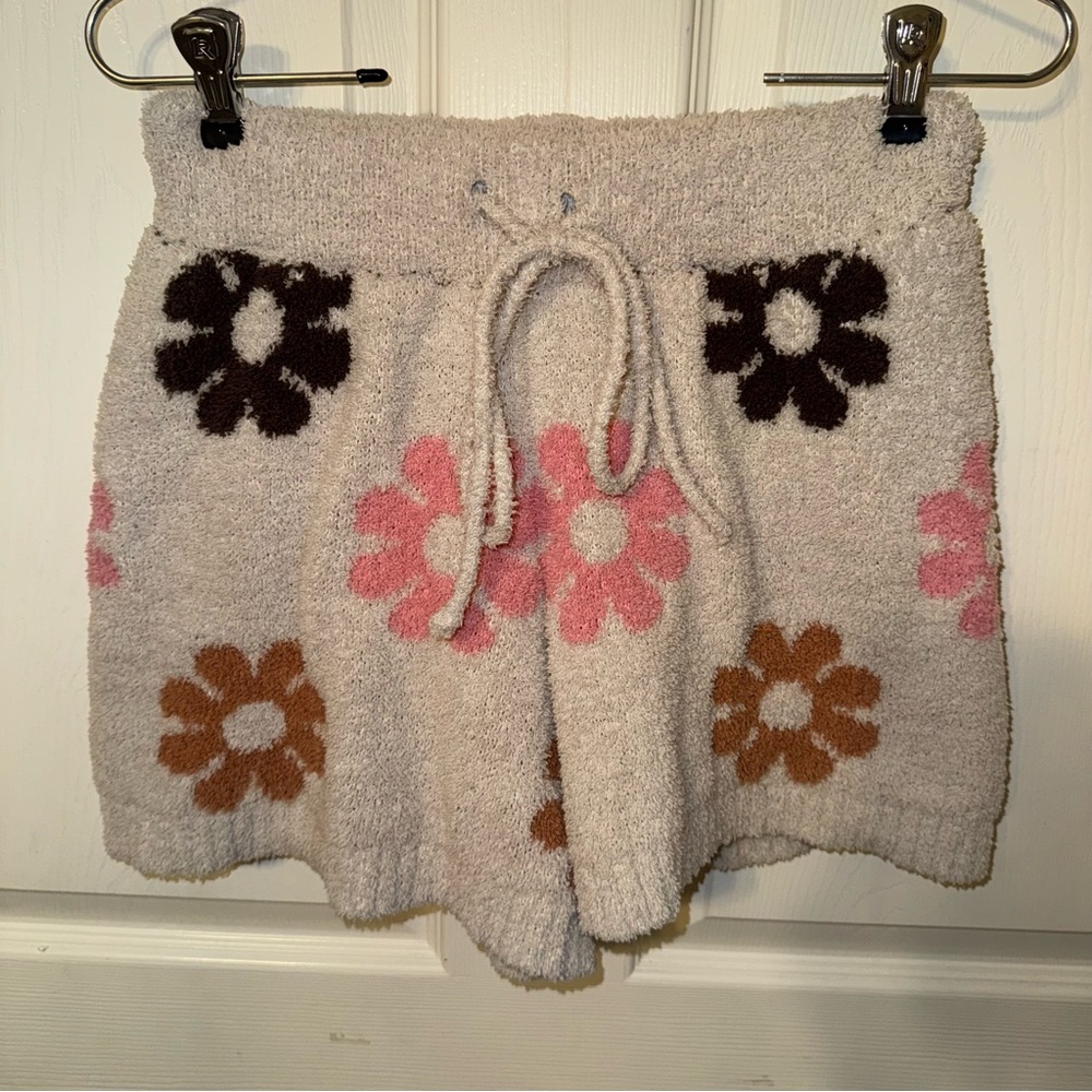 Floral Knit Women Shorts